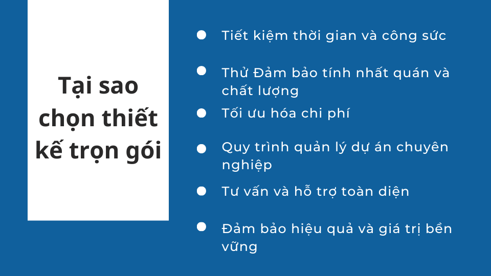 Dịch vụ thiết kế trọn gói