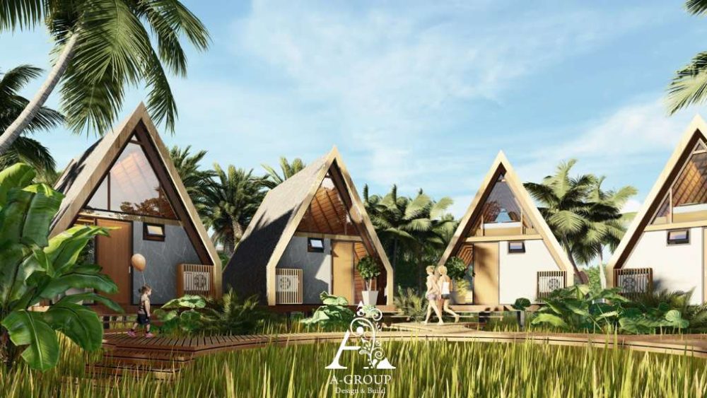 Thiết kế bungalow resort tại Phong Điền, Cần Thơ